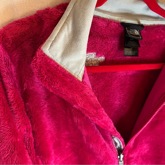 Women’s Hot Pink Fleece North Face Jacket Size Large Pre-owned - Picture 7 of 12